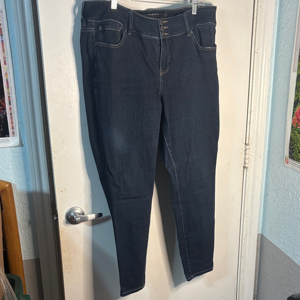 Torrid Women's Dark Wash Jeggings